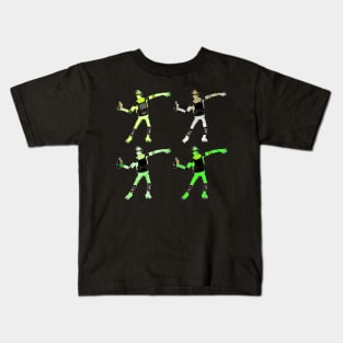 Banksy kermit Collage Kids T-Shirt